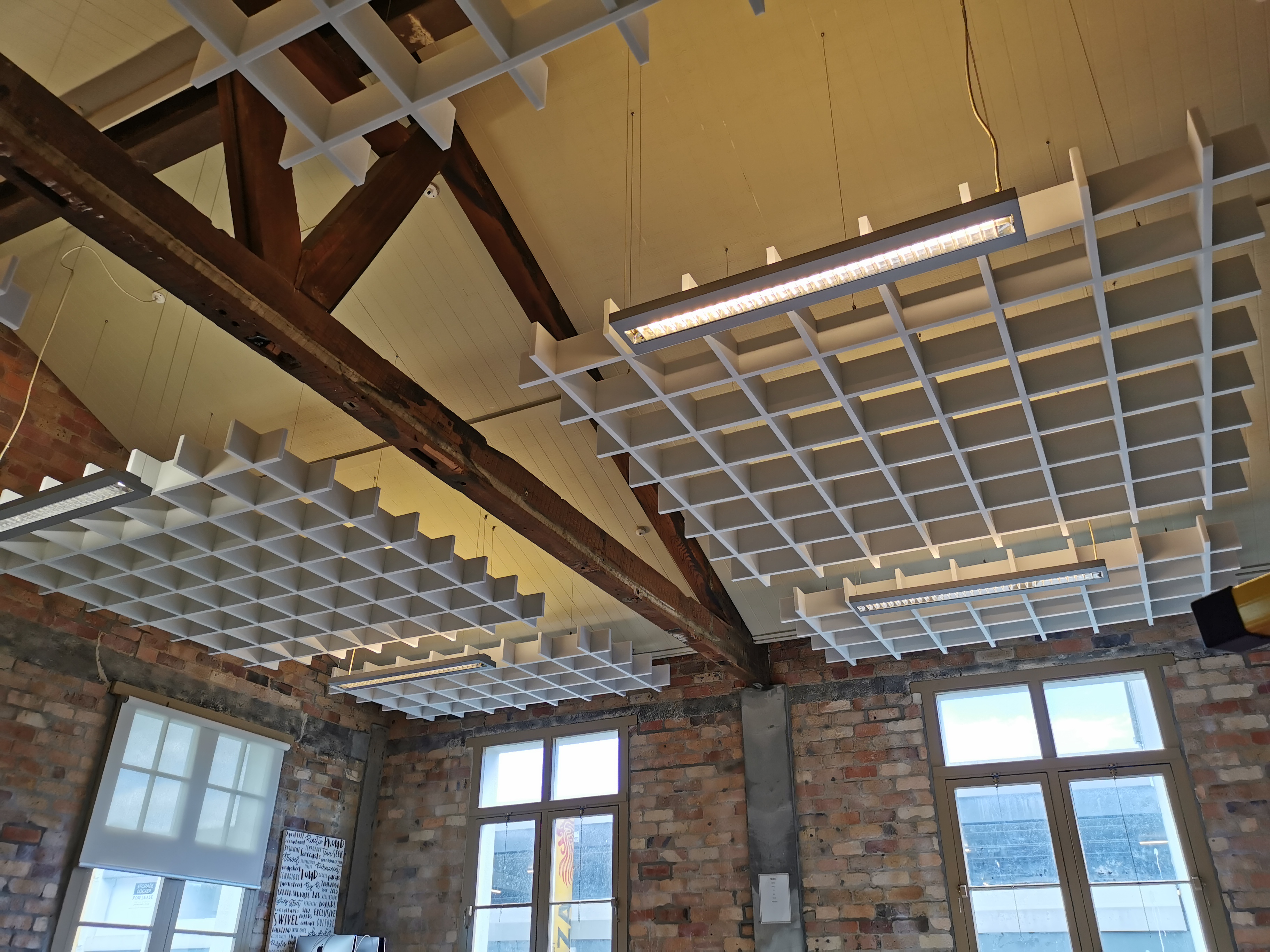 Matrix Suspended Acoustic BaffleComfortech Building Performance Solutions®